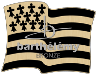 Flag of Brittany Bronze