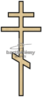 Orthodox cross Bronze