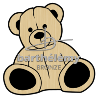 Teddy bear Bronze