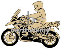 Road motorcycle Bronze