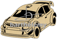 Rally car Bronze