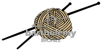 Ball of yarn Bronze