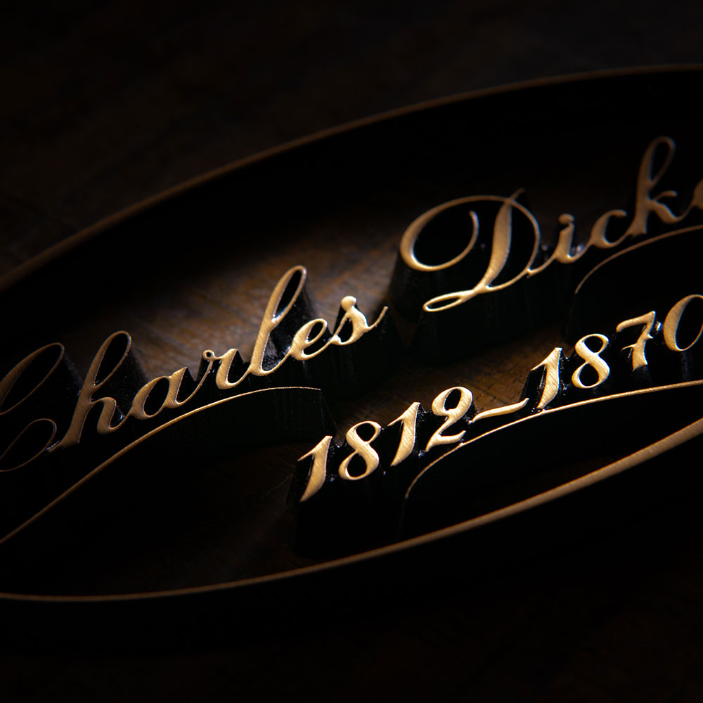 Funerary Frame Engraving