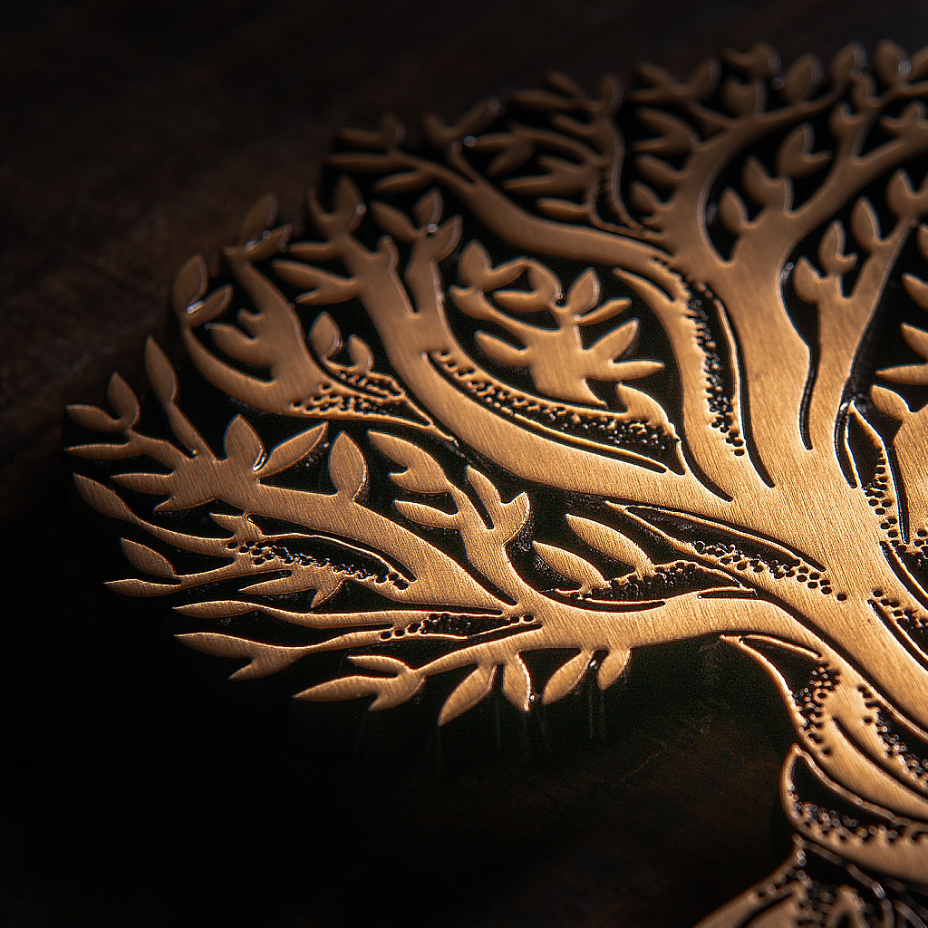 Funerary Design Engraving